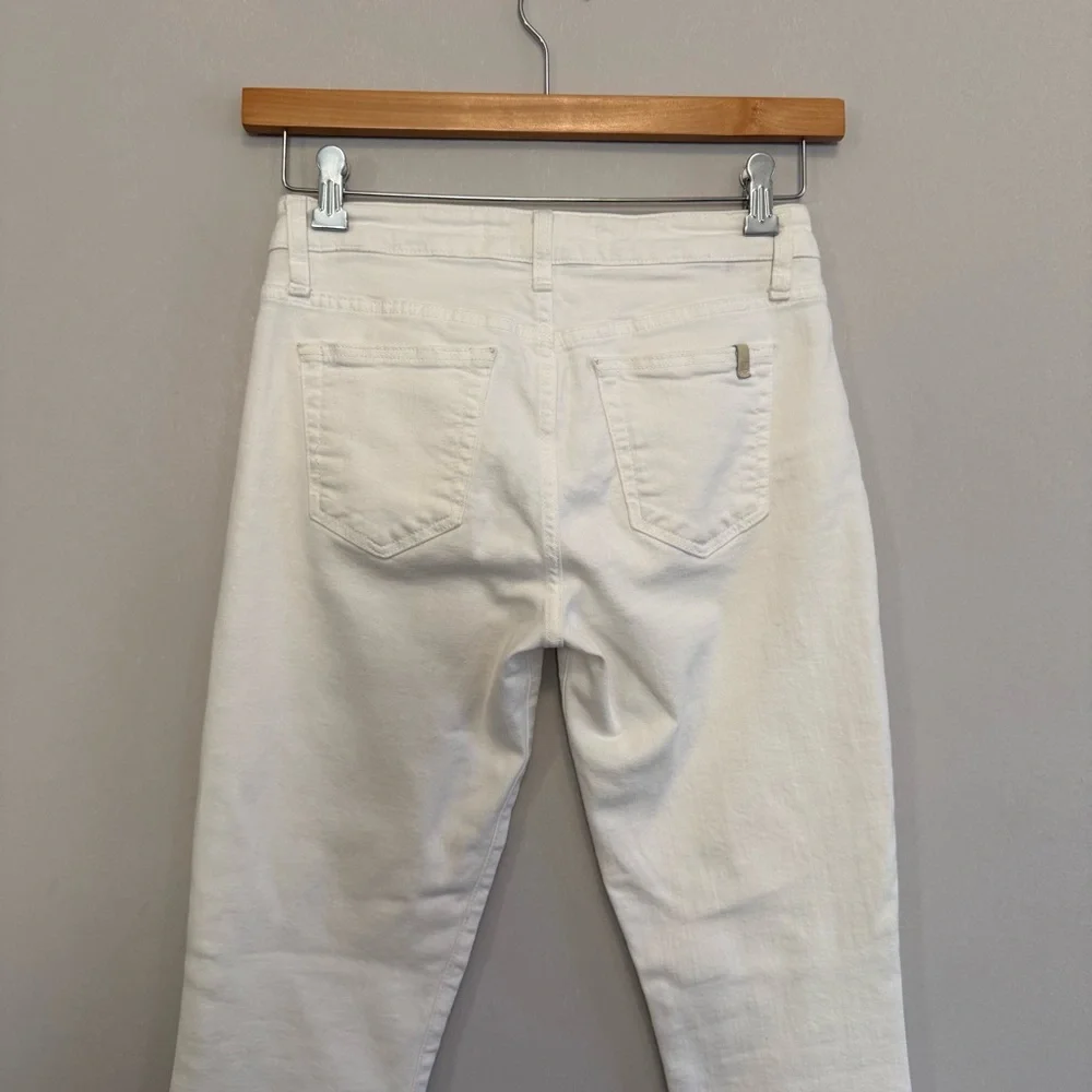 Joe's Jeans Women's Off-White Straight-Leg Jeans - Picture 10 of 16